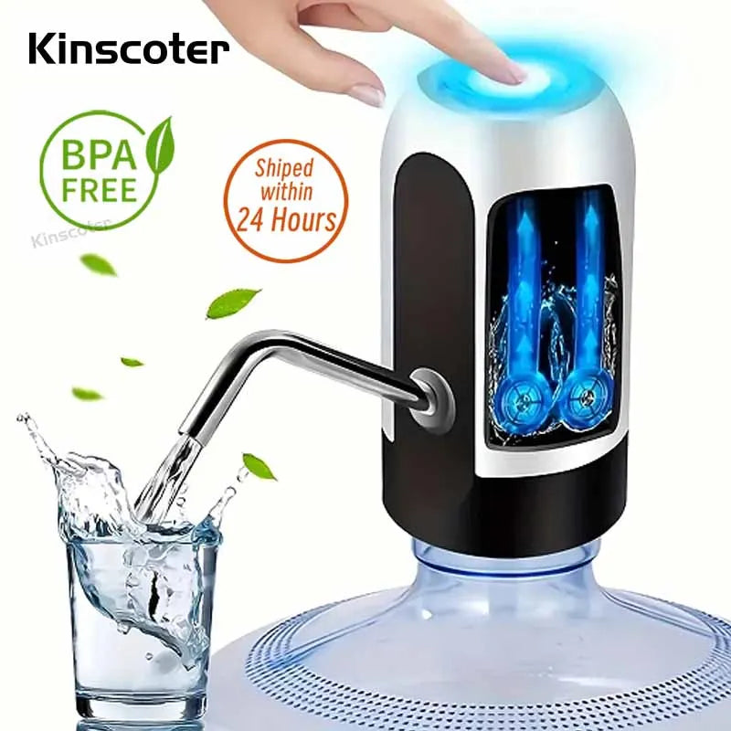 Electric Wireless Pumping Water Bottled