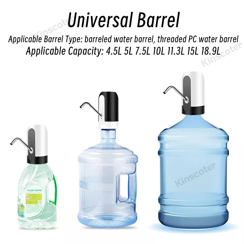Electric Wireless Pumping Water Bottled