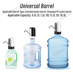 Electric Wireless Pumping Water Bottled