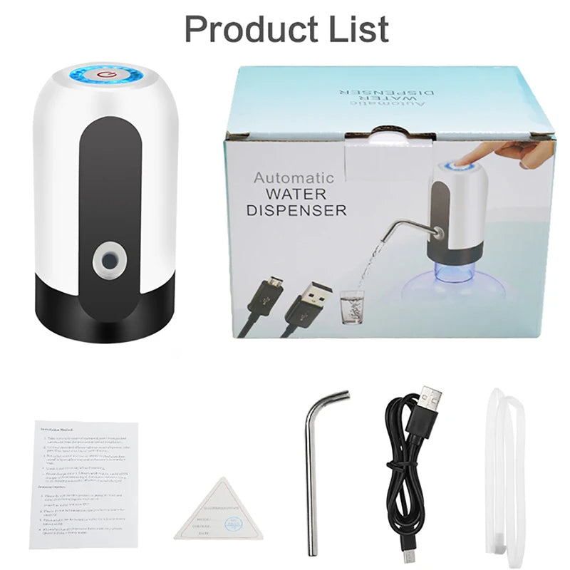 Electric Wireless Pumping Water Bottled